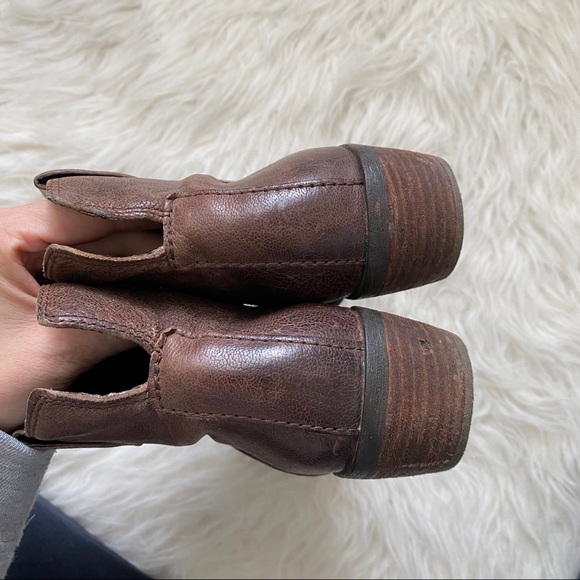 Sam Edelman James Leather Ankle Bootie Size 5.5 - Picture 5 of 7